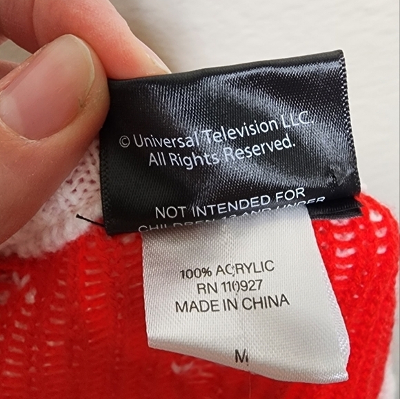 The Office Dunder Mifflin Ugly Christmas Sweater M - Picture 4 of 6